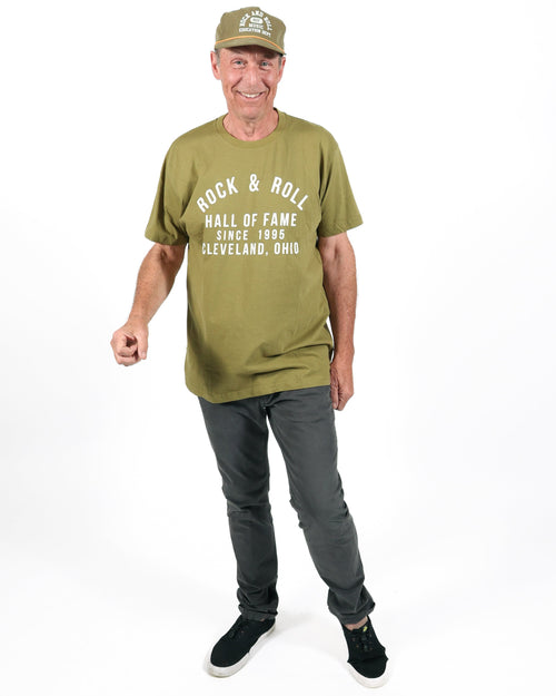 ROCK HALL ARCHED HALL OF FAME T-SHIRT