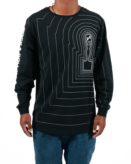 ROCK HALL TROPHY AURA BLEED LONG SLEEVE T-SHIRT