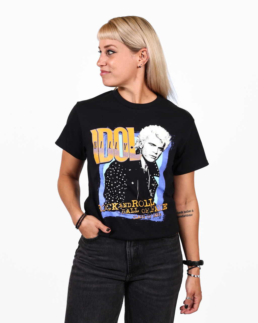ROCK HALL 2026 x BILLY IDOL - INDUCTION T-SHIRT