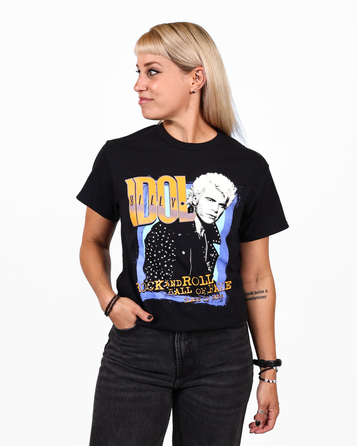 ROCK HALL 2026 x BILLY IDOL - INDUCTION T-SHIRT