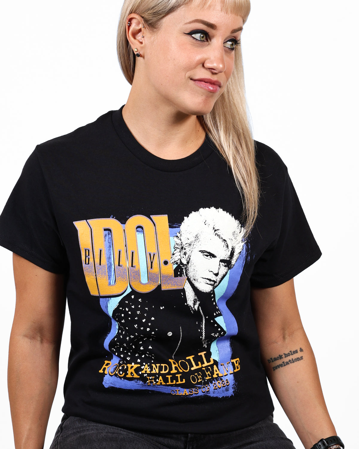 ROCK HALL 2026 x BILLY IDOL - INDUCTION T-SHIRT