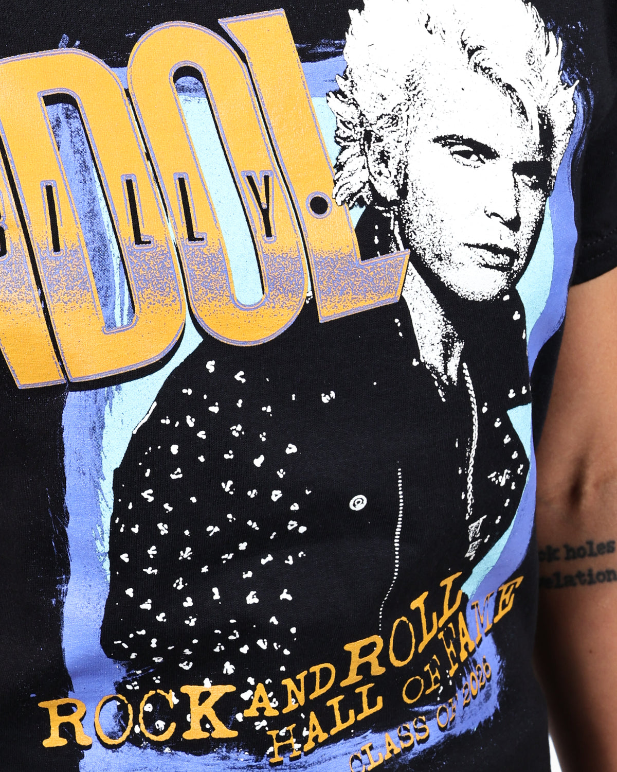 ROCK HALL 2026 x BILLY IDOL - INDUCTION T-SHIRT