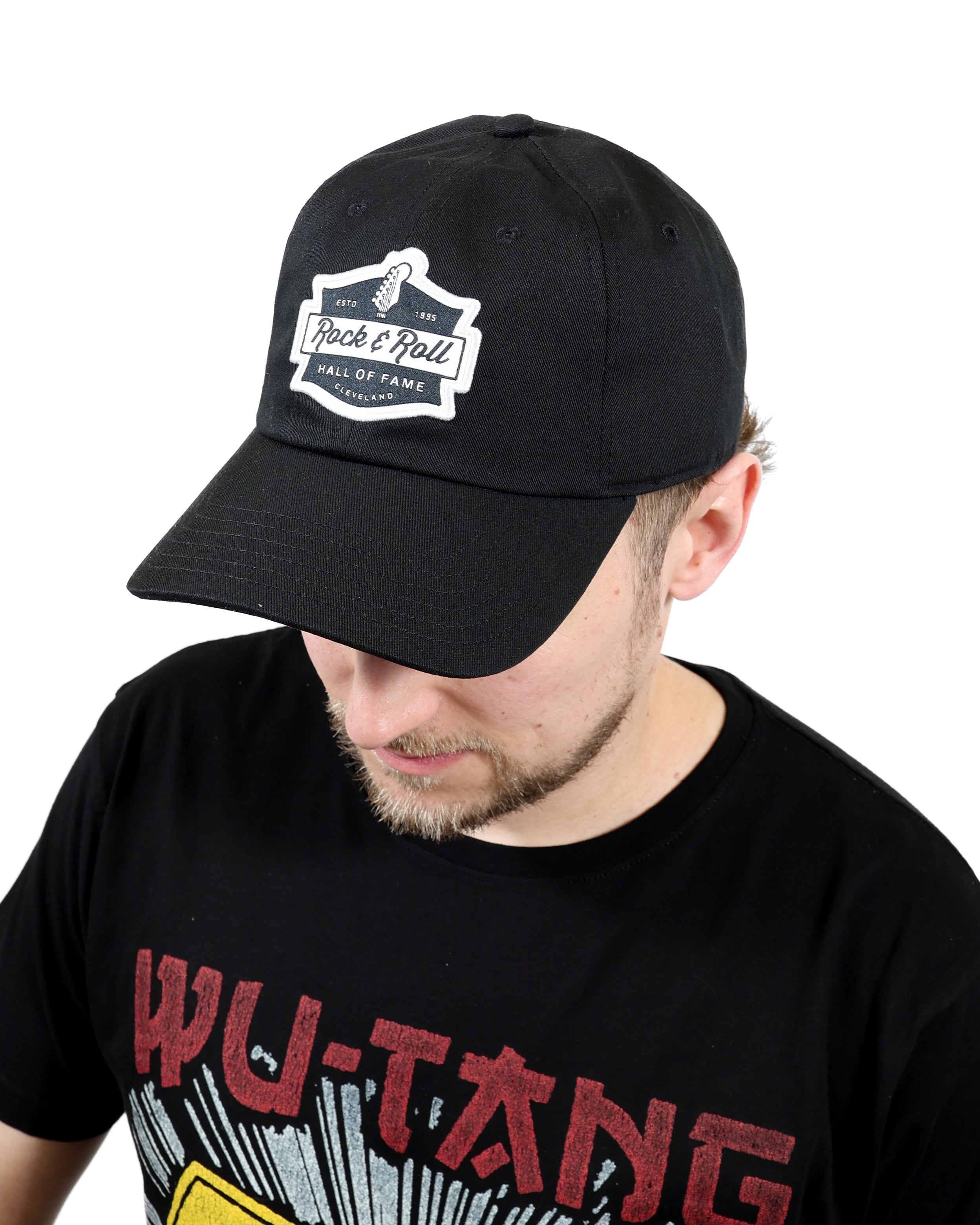 ROCK HALL BLACK HEADSTOCK HAT