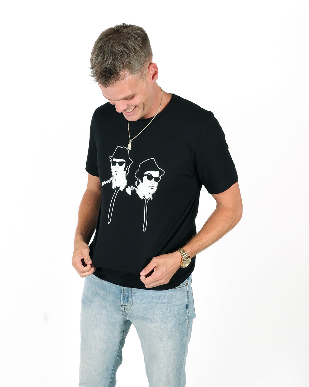 THE BLUES BROTHERS - SKETCH UNISEX T-SHIRT