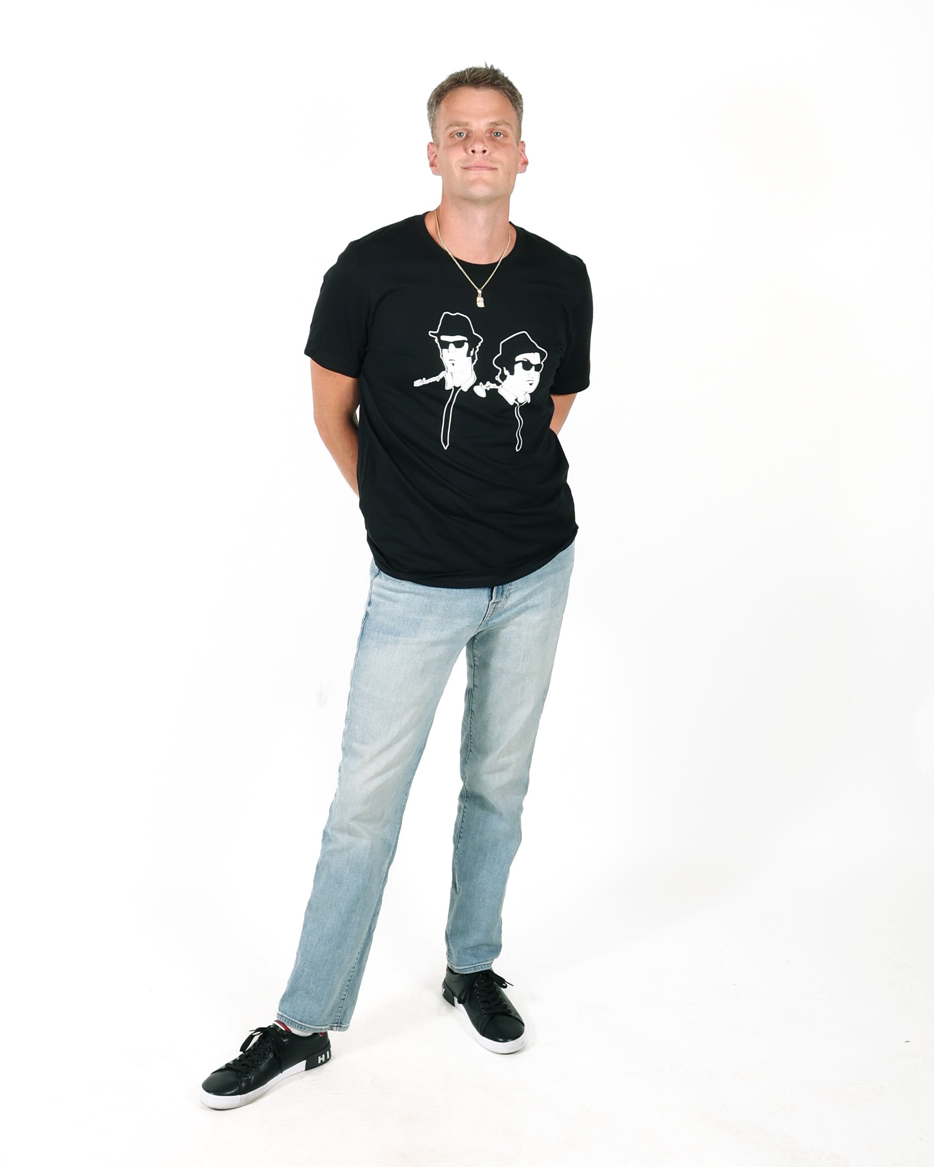 THE BLUES BROTHERS - SKETCH UNISEX T-SHIRT