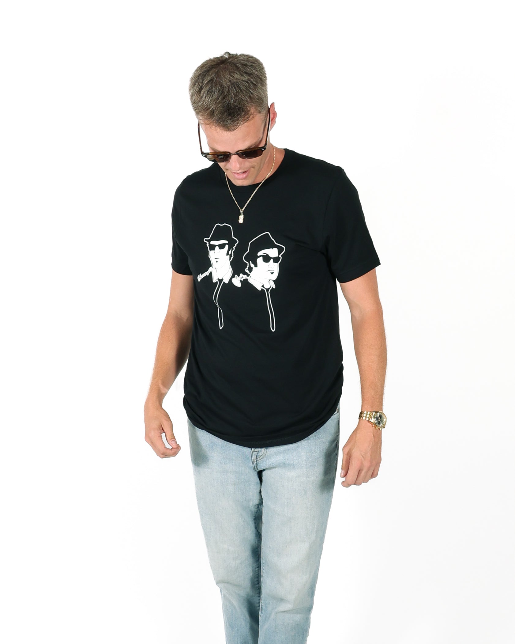 THE BLUES BROTHERS - SKETCH UNISEX T-SHIRT