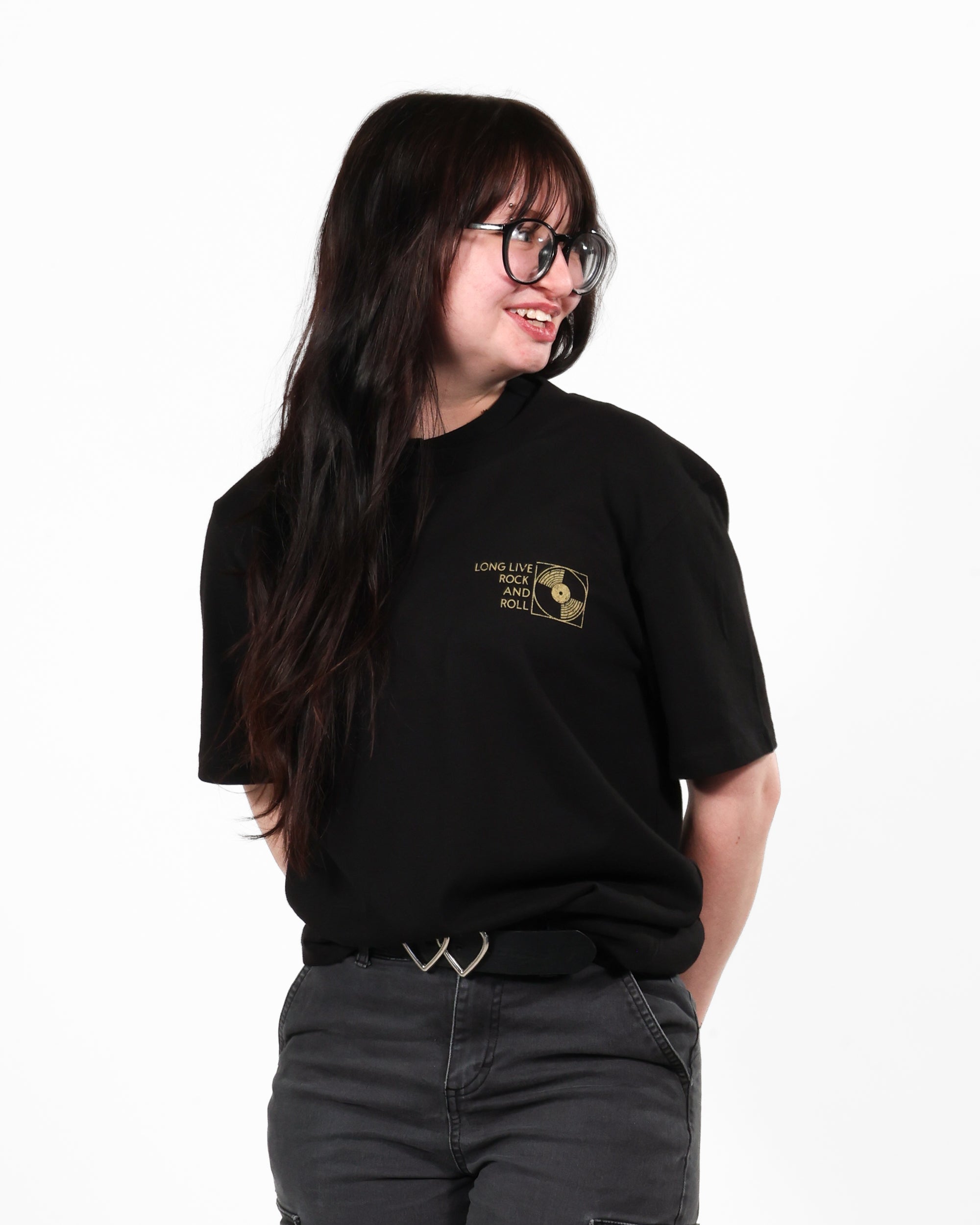 ROCK HALL BORN TO ROCK SKULL T-SHIRT