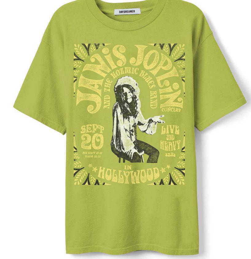 ROCK HALL x DAYDREAMER - EXCLUSIVE JANIS JOPLIN T-SHIRT