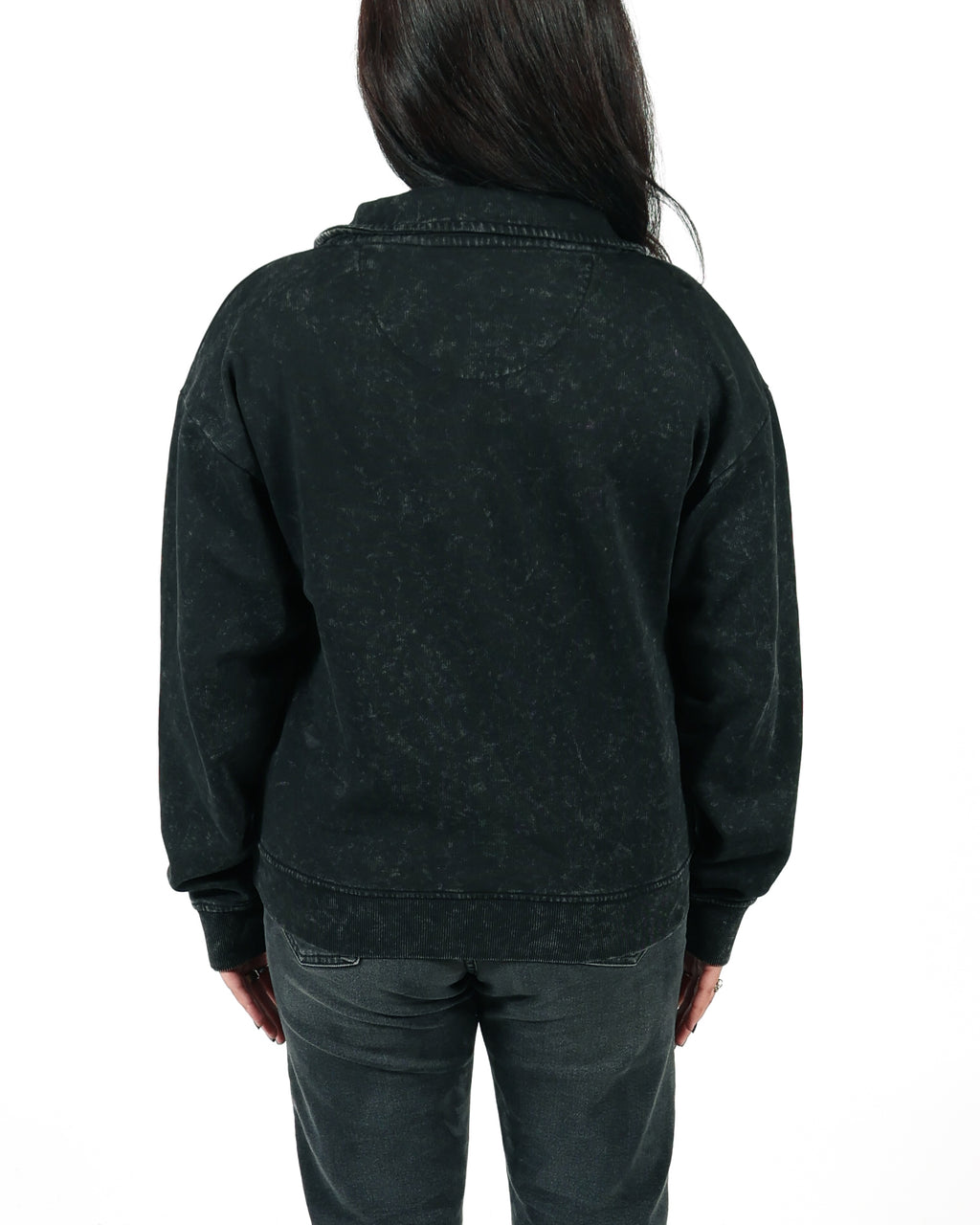 ROCK HALL CHECKERBOARD FITTED QUARTER ZIP