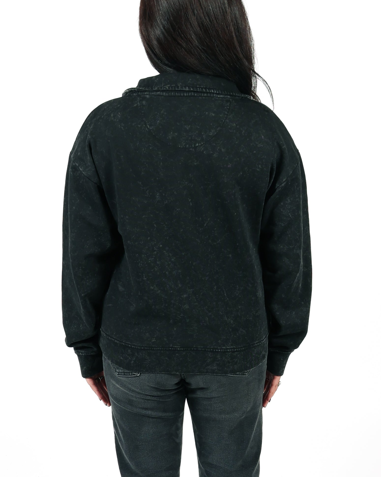 ROCK HALL CHECKERBOARD FITTED QUARTER ZIP