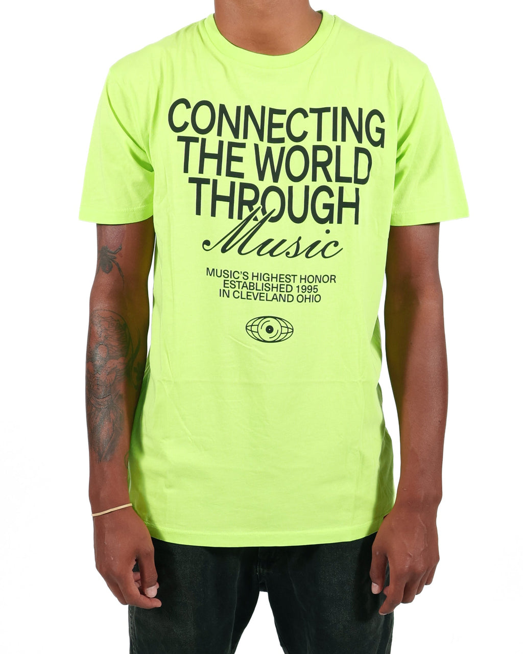 ROCK HALL CONNECTING THE WORLD THROUGH MUSIC T-SHIRT