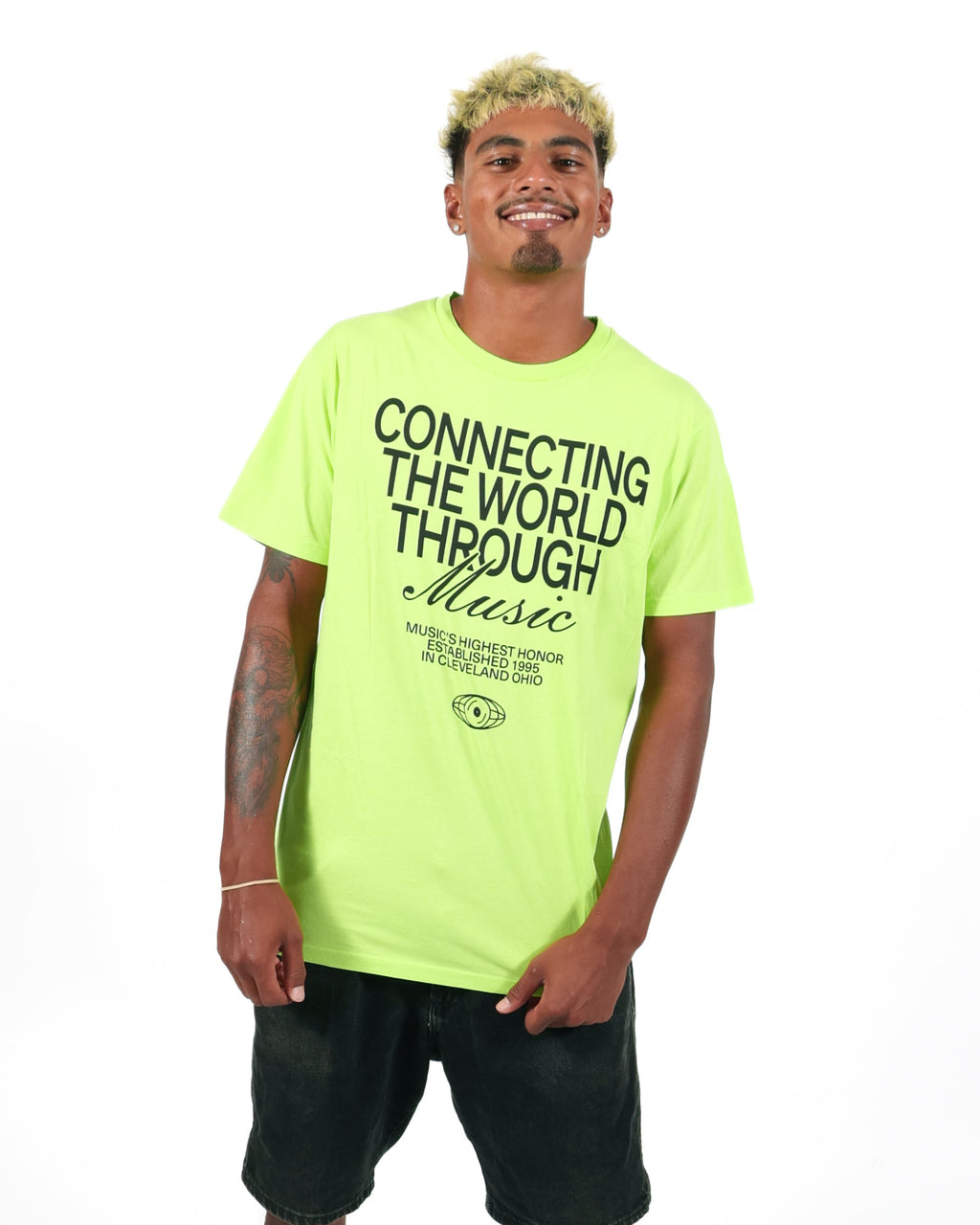 ROCK HALL CONNECTING THE WORLD THROUGH MUSIC T-SHIRT