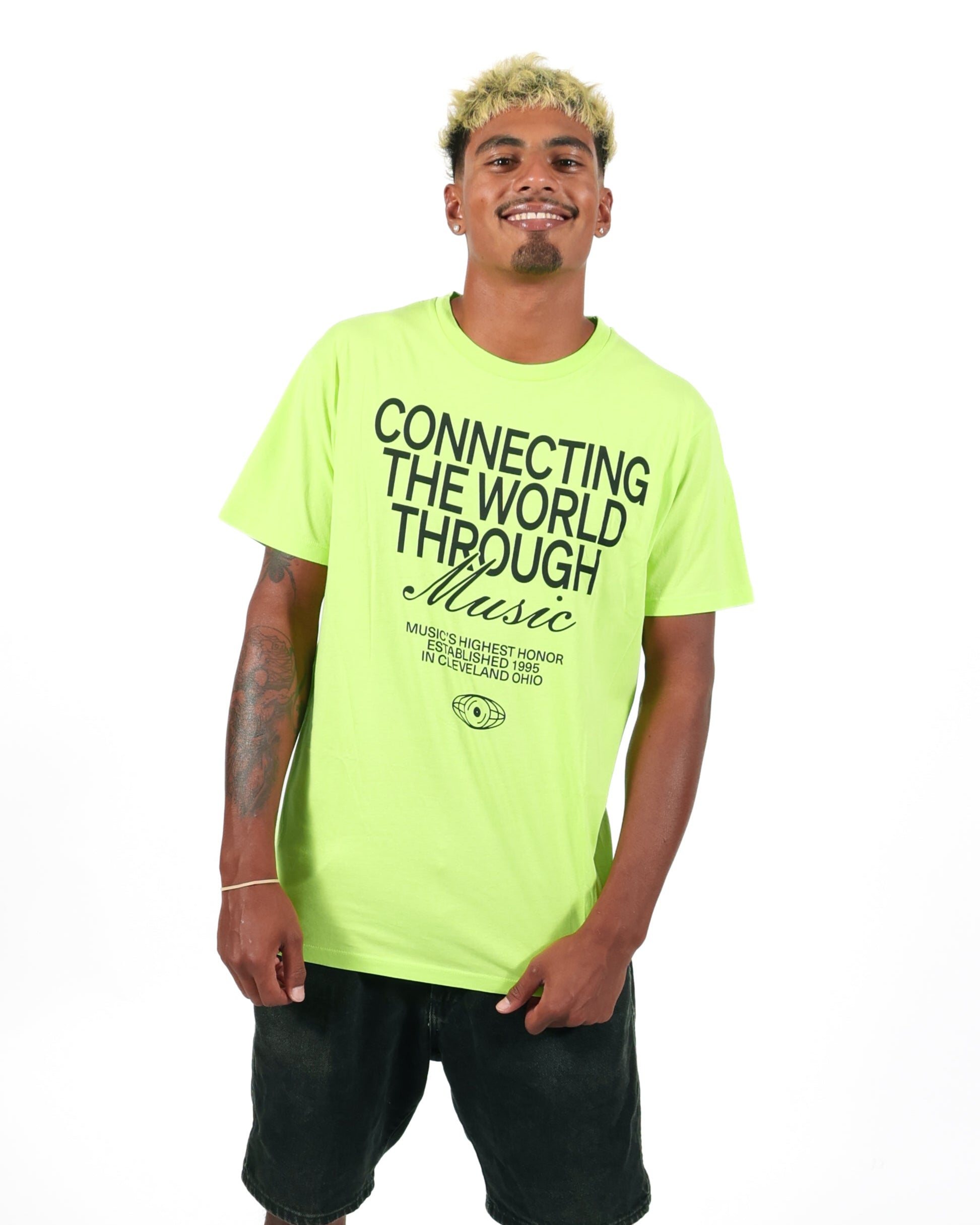 ROCK HALL CONNECTING THE WORLD THROUGH MUSIC T-SHIRT