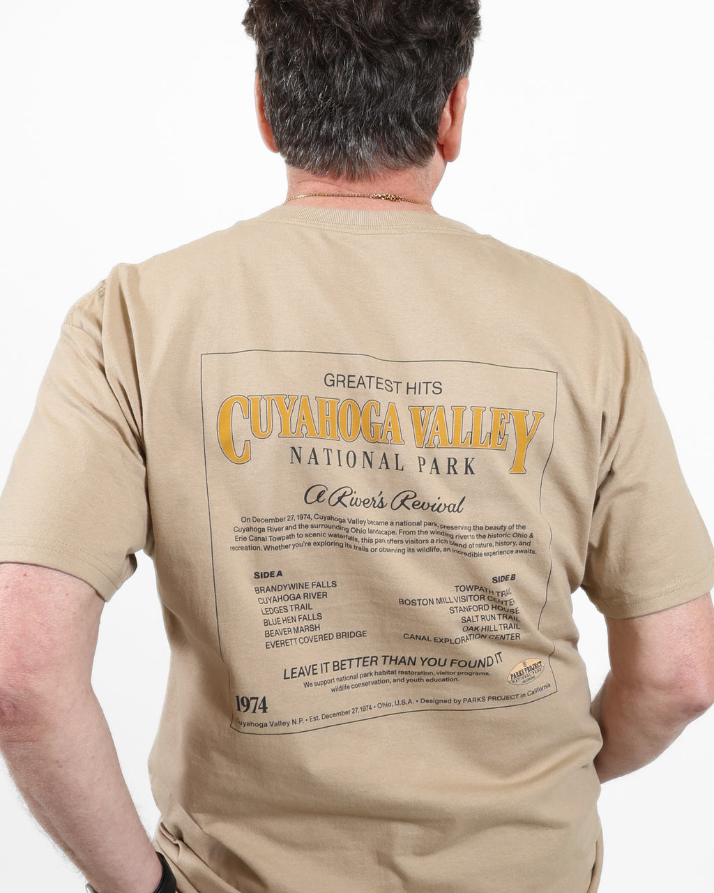 PARKS PROJECT - CUYAHOGA VALLEY NATIONAL PARK GREATEST HITS T-SHIRT