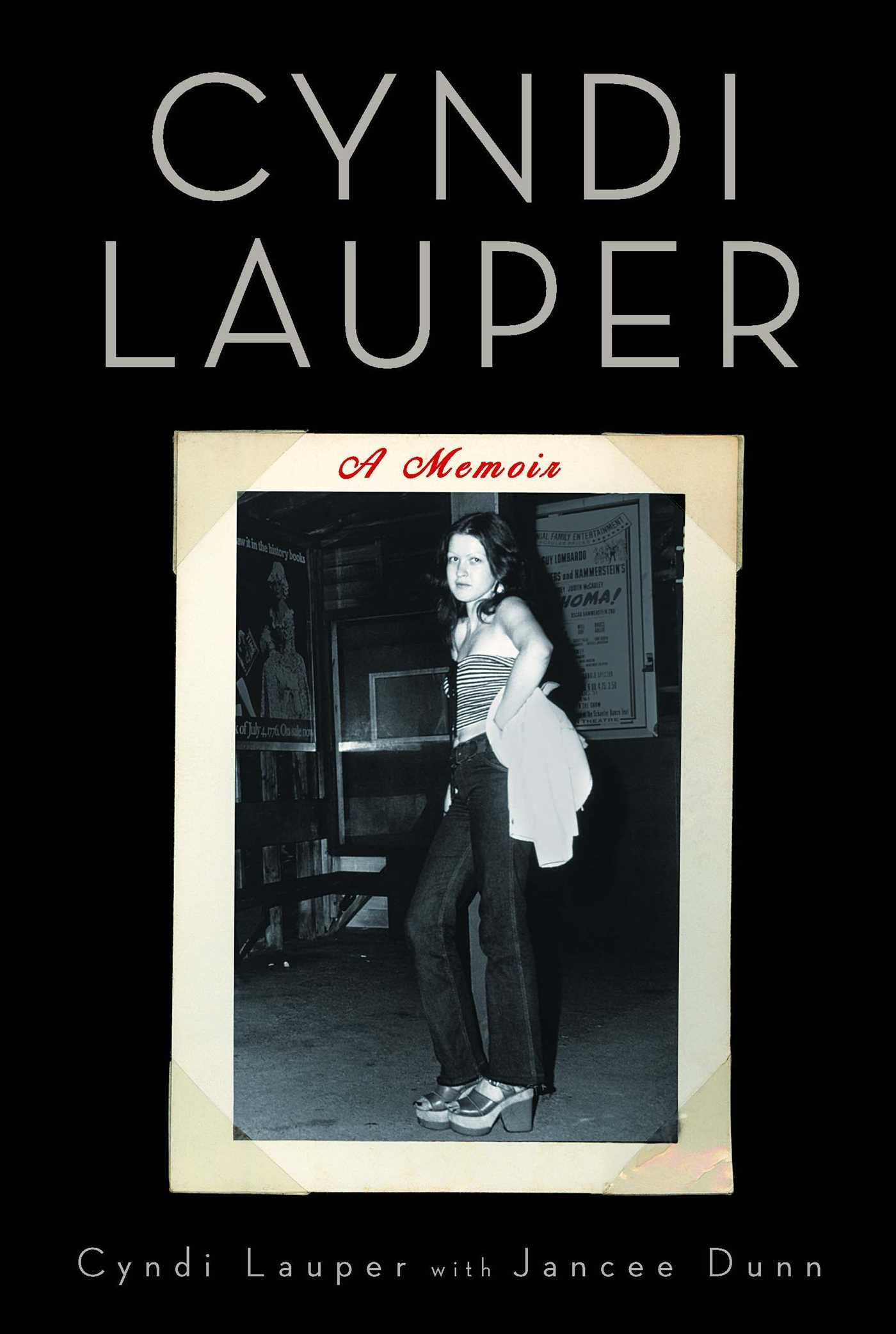 CYNDI LAUPER - A MEMOIR - PAPERBACK - BOOK