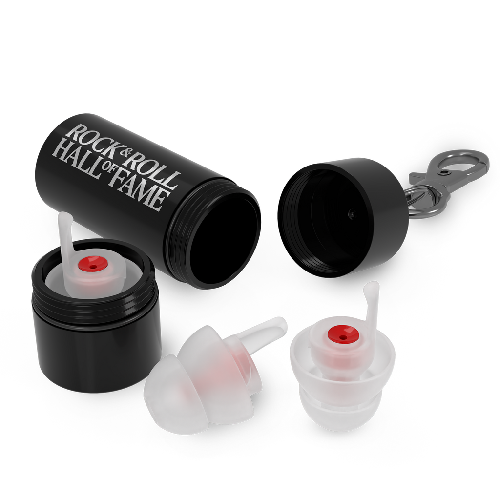 TAPONES PARA LOS OÍDOS DE PROTECCIÓN ALTA 20 dB ORIGINALES ROCK HALL X EARPEACE MUSIC