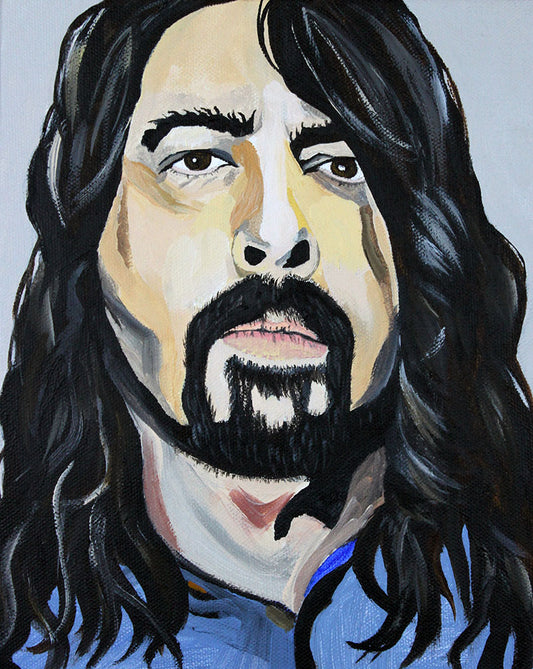 DAVE GROHL – “SERIOUS” GREETING CARD
