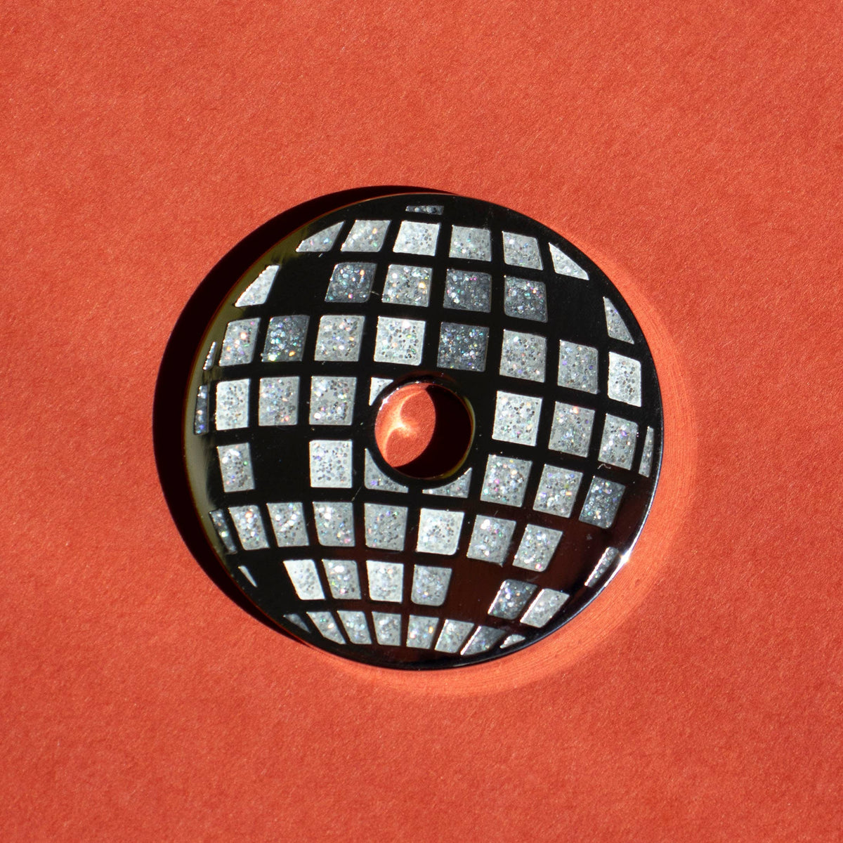 DISCO BALL STYLISH ENAMEL 45 ADAPTOR