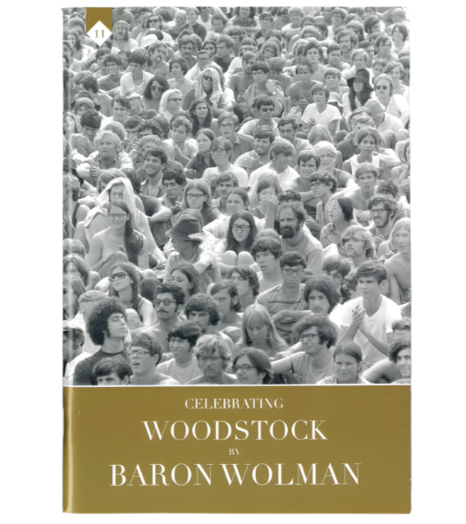 CELEBRATING WOODSTOCK BY BARON WOLMAN – FIRST PRESSING – PAPERBACK BOOK