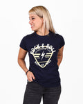ROCK HALL PICK IMPRINT FITTED T-SHIRT