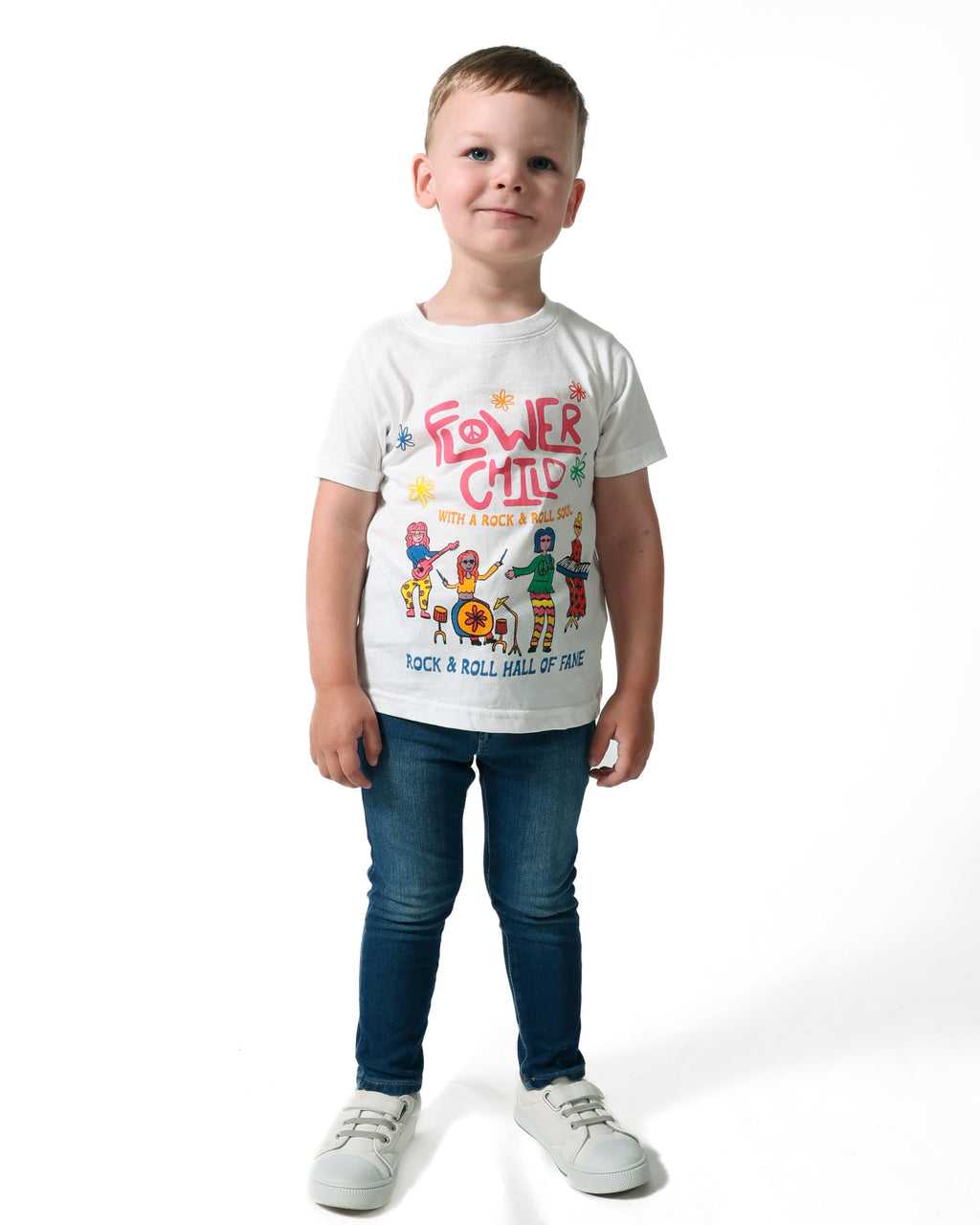 ROCK HALL FLOWER CHILD KIDS T-SHIRT