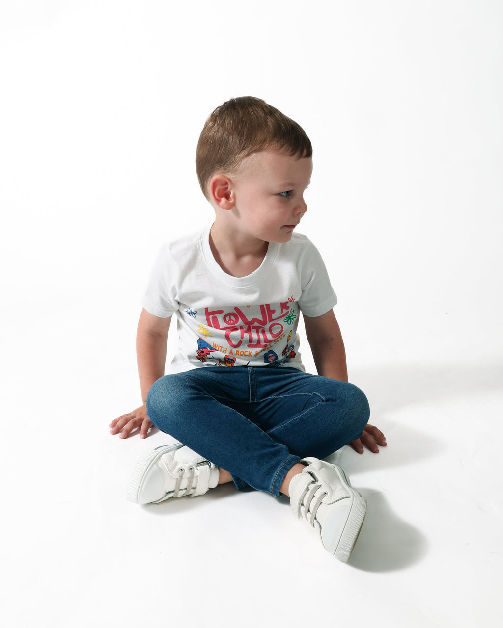 ROCK HALL FLOWER CHILD KIDS T-SHIRT