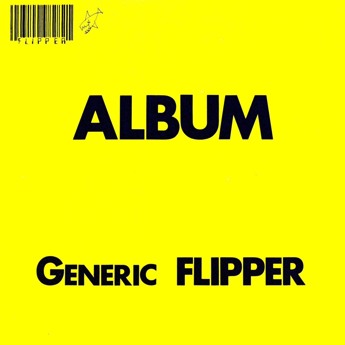 FLIPPER - ALBUM: GENERIC FLIPPER - LIMITED EDITION - YELLOW COLOR - VINYL LP