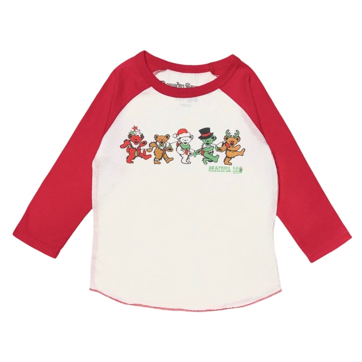 GRATEFUL DEAD - HOLIDAY LONG SLEEVE RAGLAN T-SHIRT