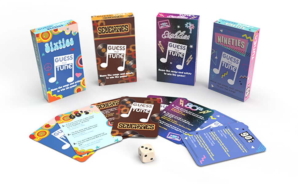 ADIVINA QUE TUNE TARJETAS DE TRIVIA 