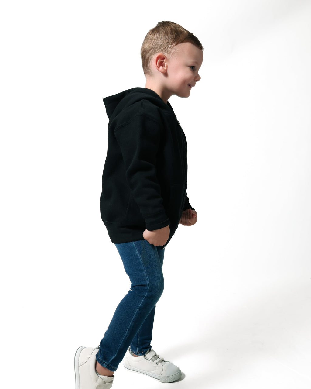 ROCK HALL HAPPY PLACE TODDLER ZIP-UP HOODIE