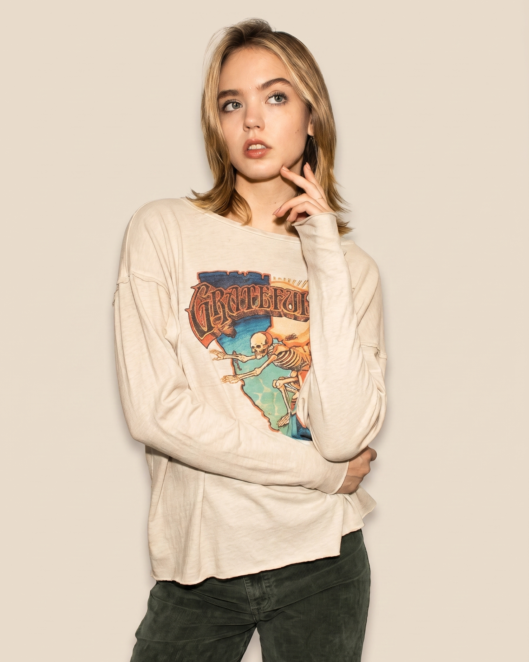 GRATEFUL DEAD - CALIFORNIA LONG SLEEVE TOP