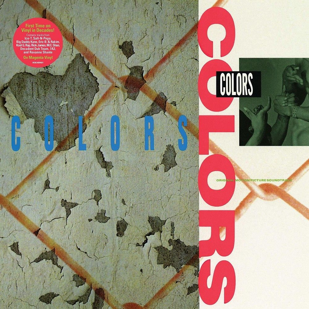 COLORS - ORIGINAL MOTION PICTURE SOUNDTRACK - SILVER COLOR - VINYL LP