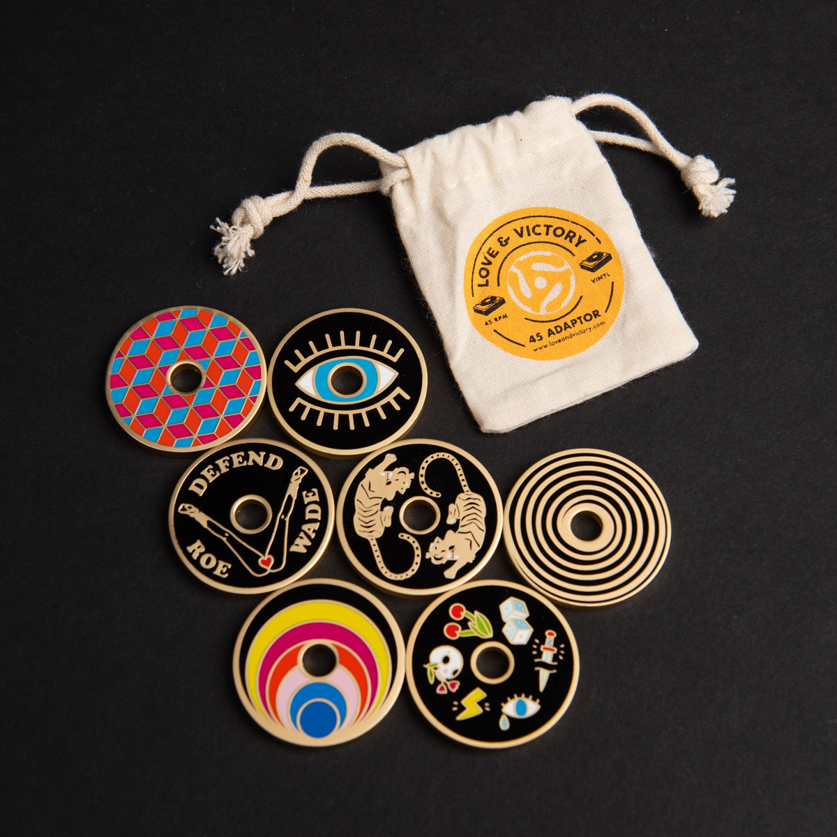 STYLISH ENAMEL 45 ADAPTOR