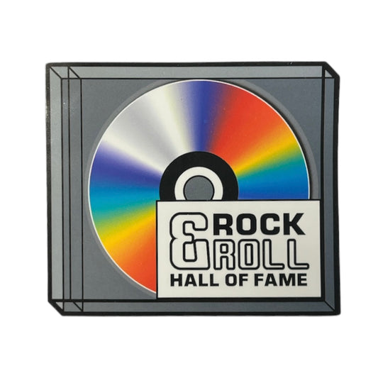 ROCK HALL CD CASE DECAL
