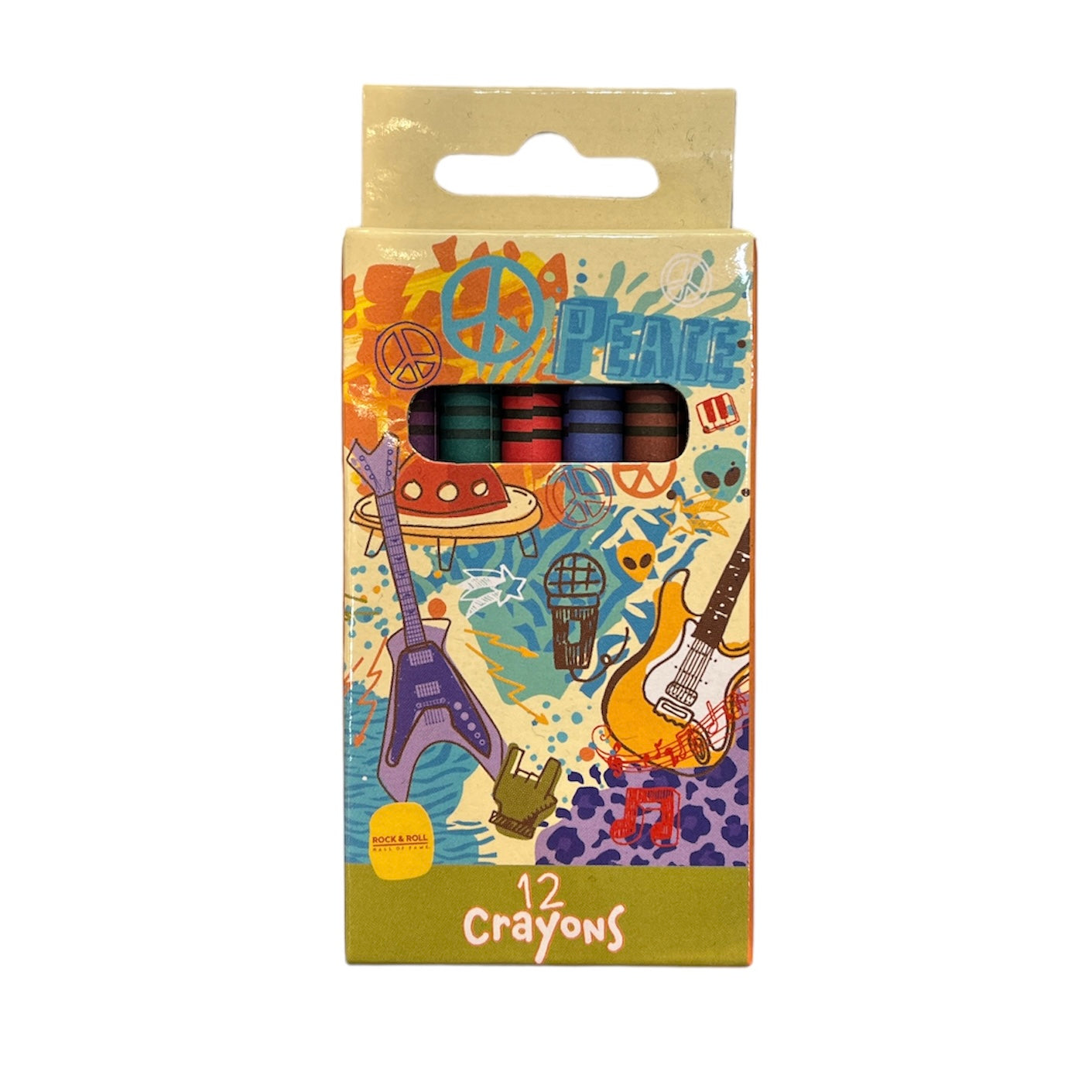 ROCK HALL CAJA DE 12 CRAYONES