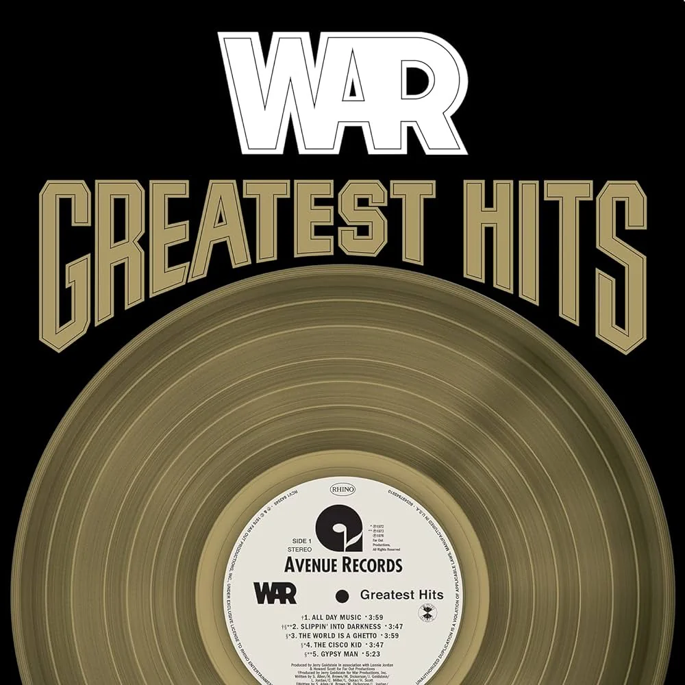 WAR - GREATEST HITS - BLUE COLOR - VINYL LP