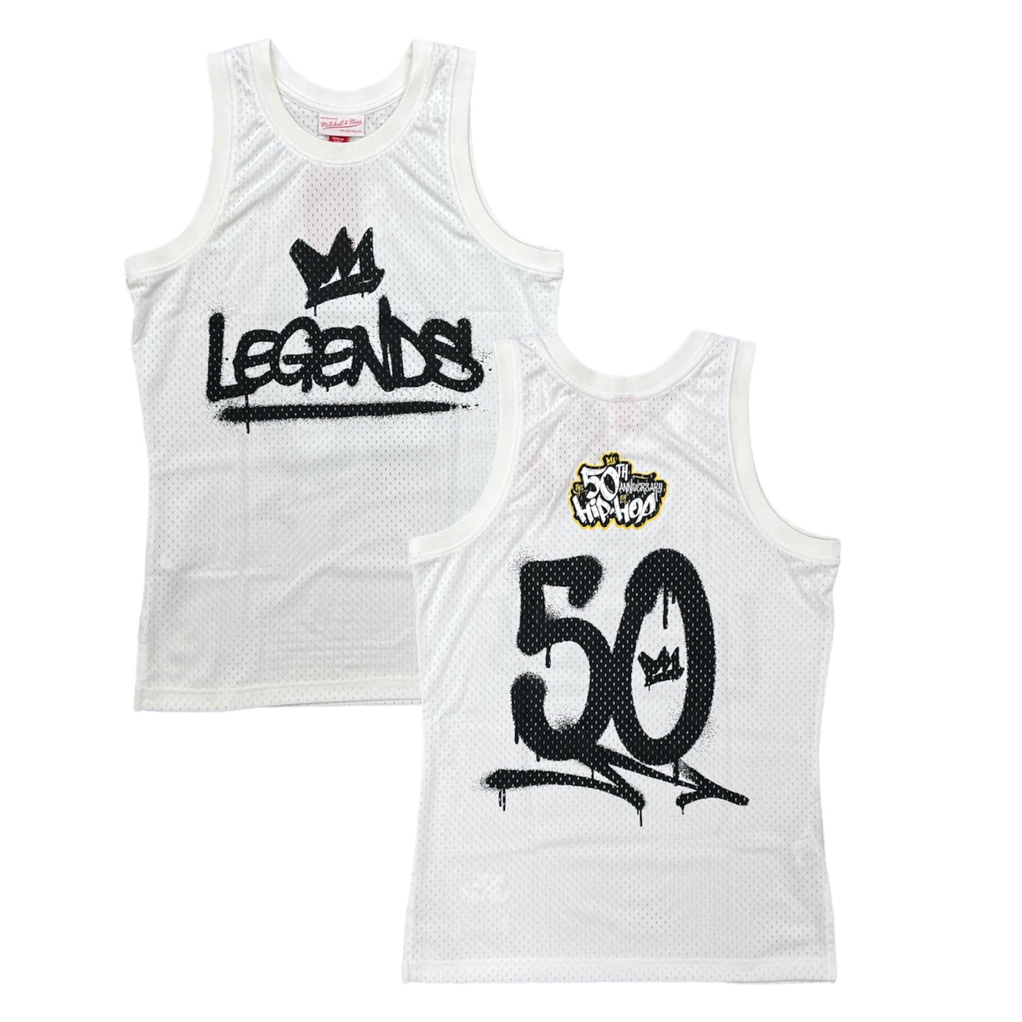 MITCHELL AND NESS - 50TH ANNIVERSARY OF HIP HOP LEGENDS JERSEY
