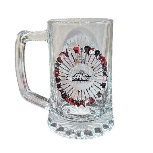ROCK HALL COLORFUL GUITARS BEER STEIN
