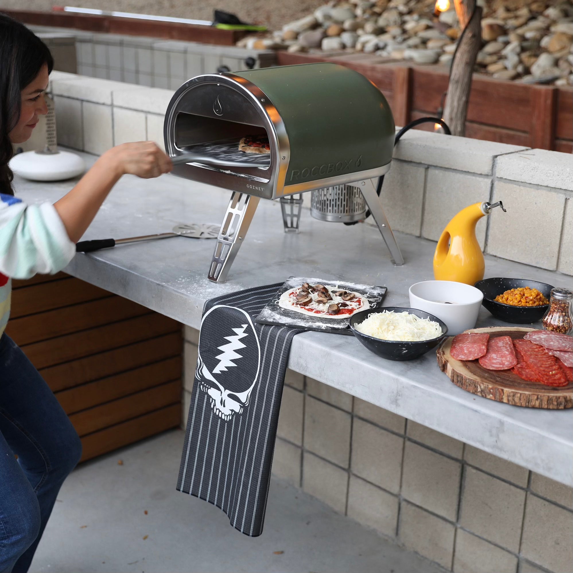 GRATEFUL DEAD x SLOWTIDE - SUNSHINE QUICK CRY KITCHEN TOWEL