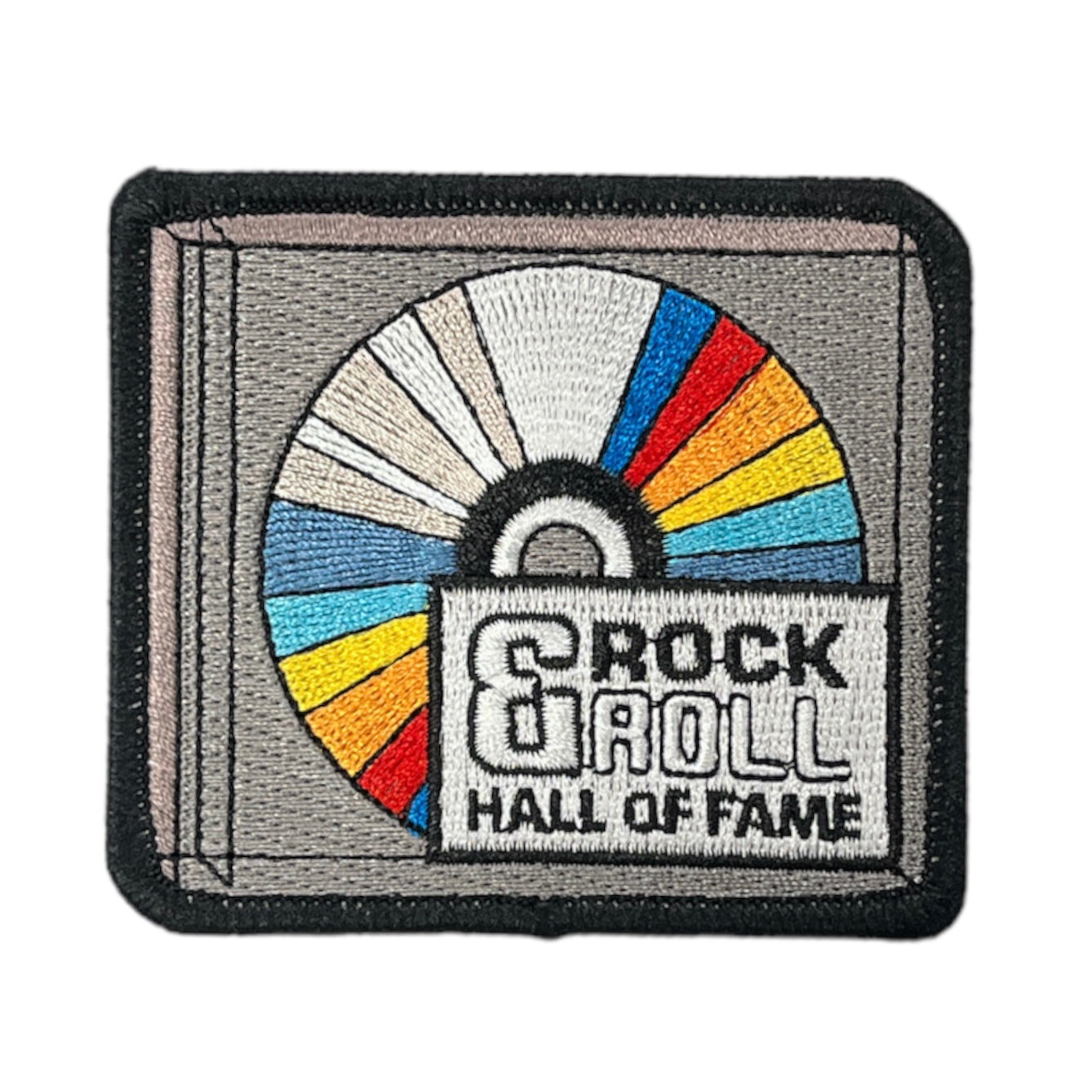 ROCK HALL CD CASE WOVEN PATCH