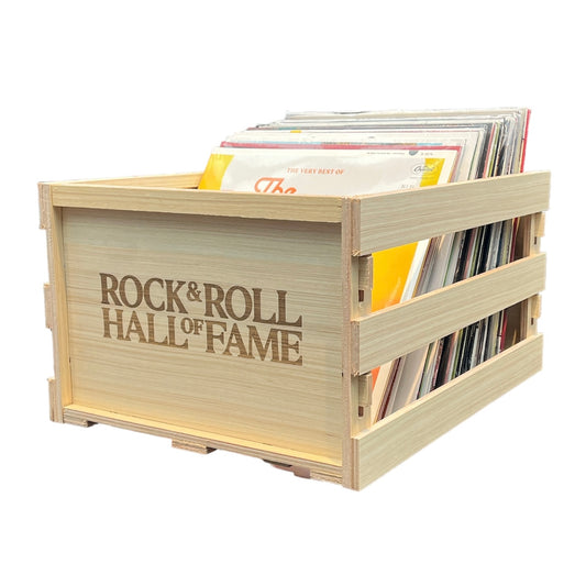 ROCK HALL RECORD STORAGE CRATE