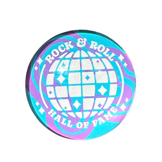ROCK HALL DOMED DISCO BALL MAGNET