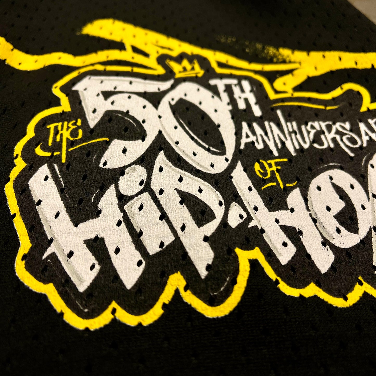 MITCHELL AND NESS - 50TH ANNIVERSARY OF HIP HOP LEGENDS SHORTS
