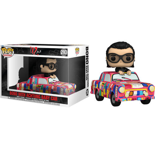 U2 - BONO WITH ACHTUNG BABY CAR - FUNKO POP! RIDES DELUXE