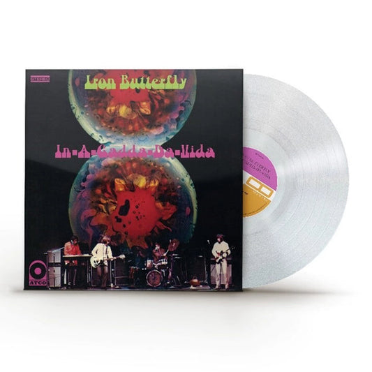 IRON BUTTERFLY - IN-A-GADDA-DA-VIDA - CRYSTAL CLEAR DIAMOND COLOR - VINYL LP