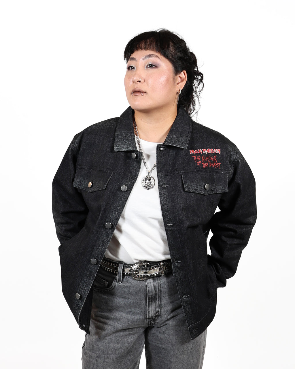 IRON MAIDEN - EDDIE DENIM JACKET