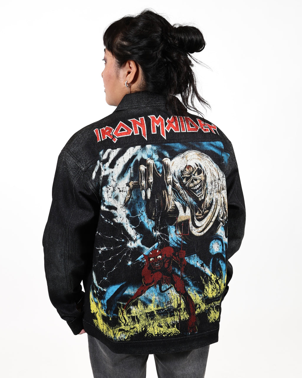 IRON MAIDEN - EDDIE DENIM JACKET