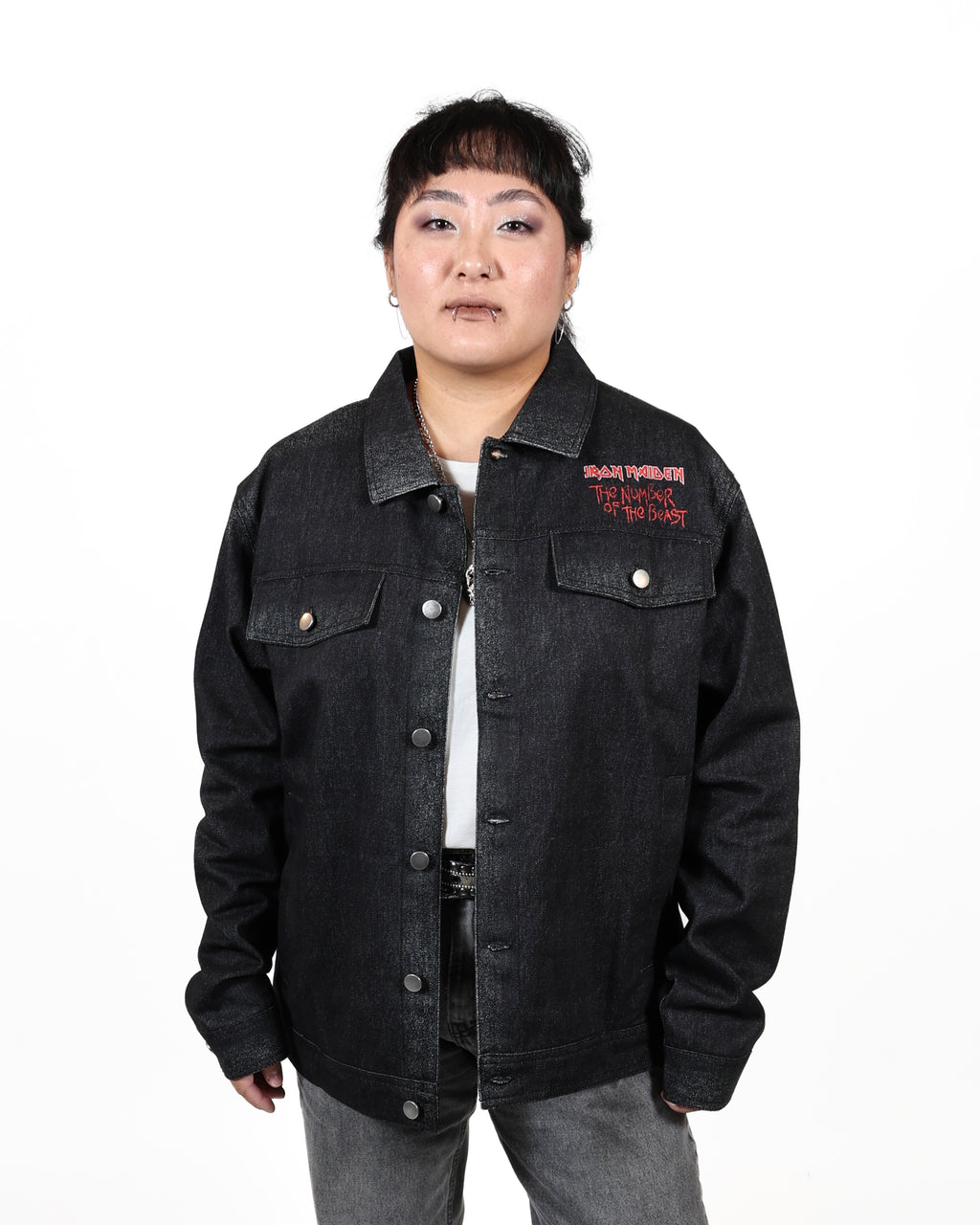 IRON MAIDEN - EDDIE DENIM JACKET