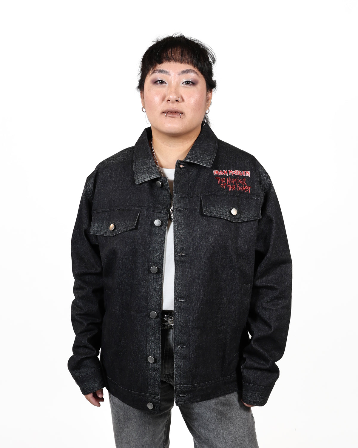 IRON MAIDEN - EDDIE DENIM JACKET