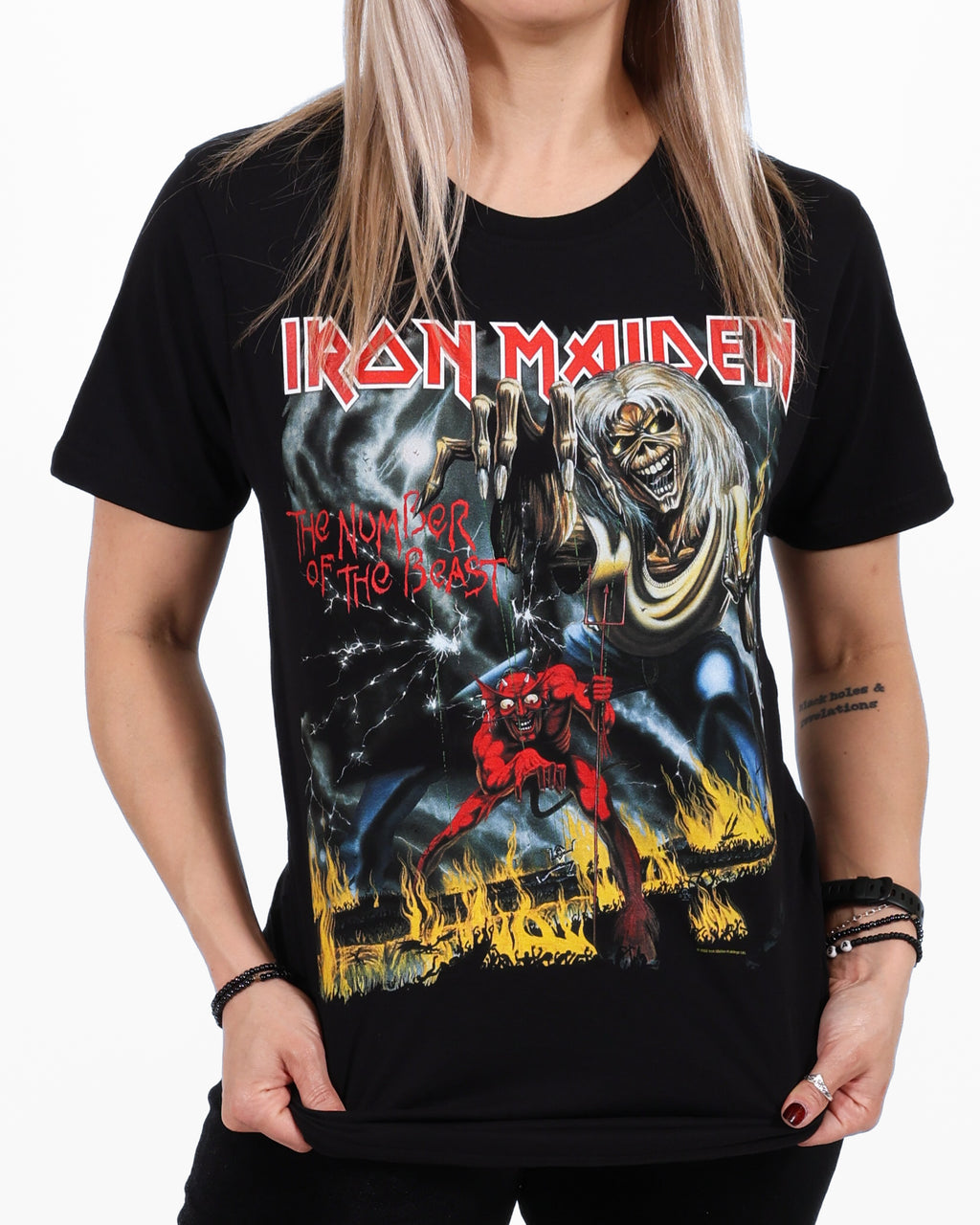 IRON MAIDEN - NUMBER OF THE BEAST T-SHIRT